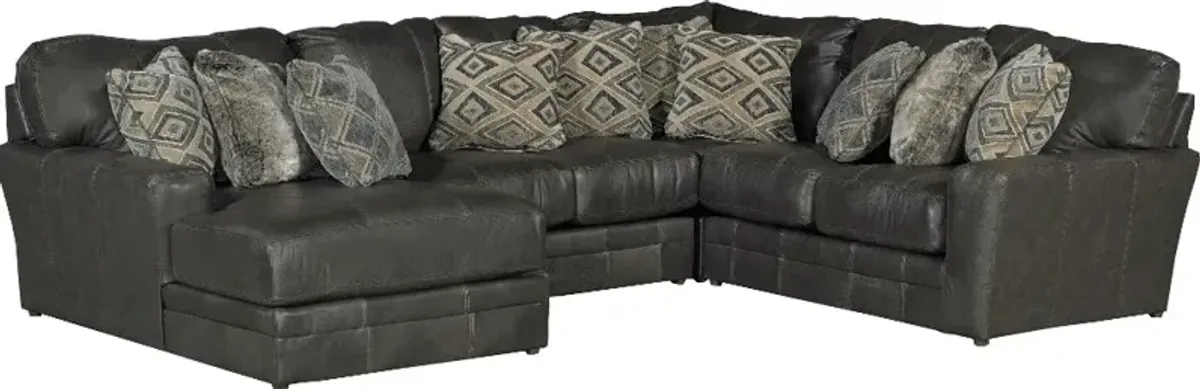 Denali Steel Gray 4 Piece Sectional