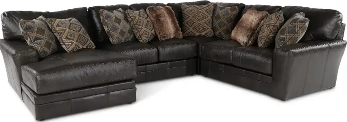 Denali Steel Gray 4 Piece Sectional