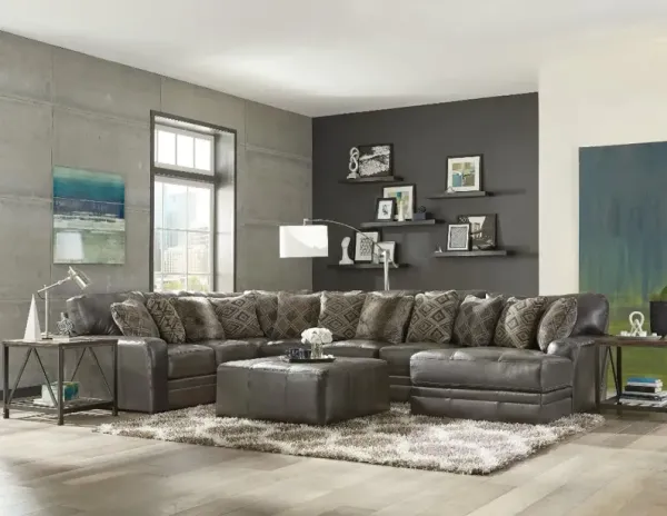 Denali Steel Gray 5 Piece Sectional