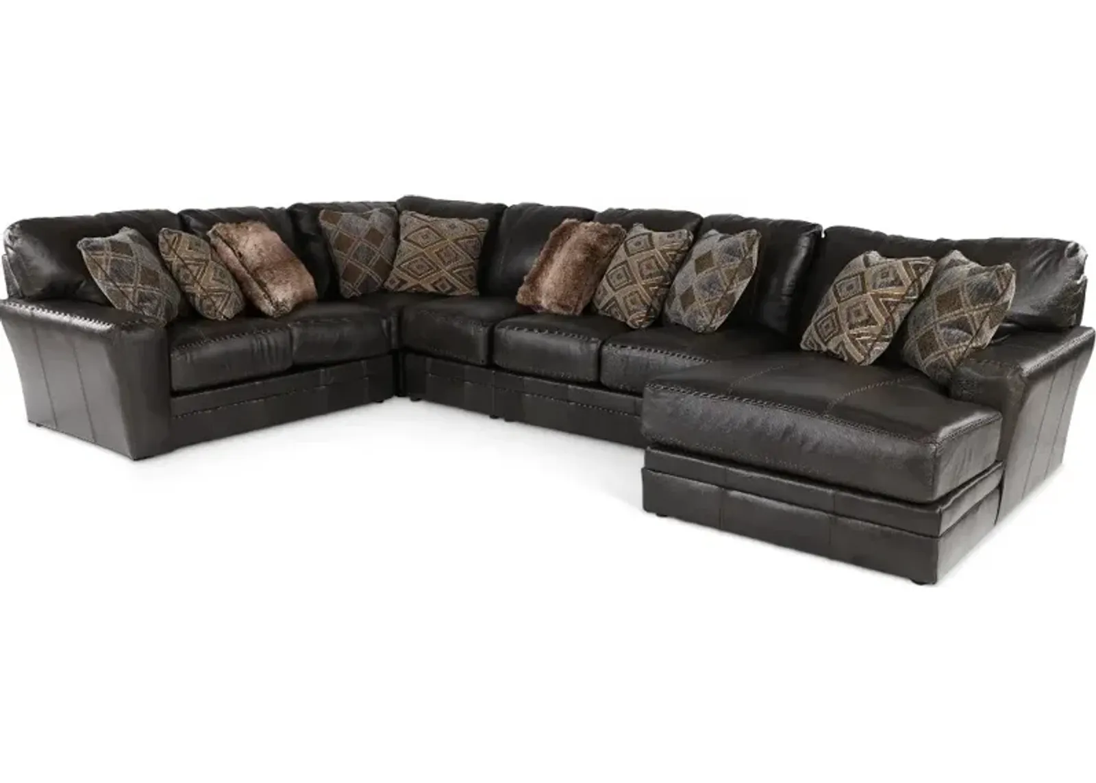 Denali Steel Gray 5 Piece Sectional