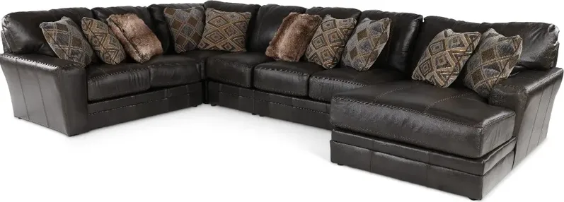 Denali Steel Gray 5 Piece Sectional