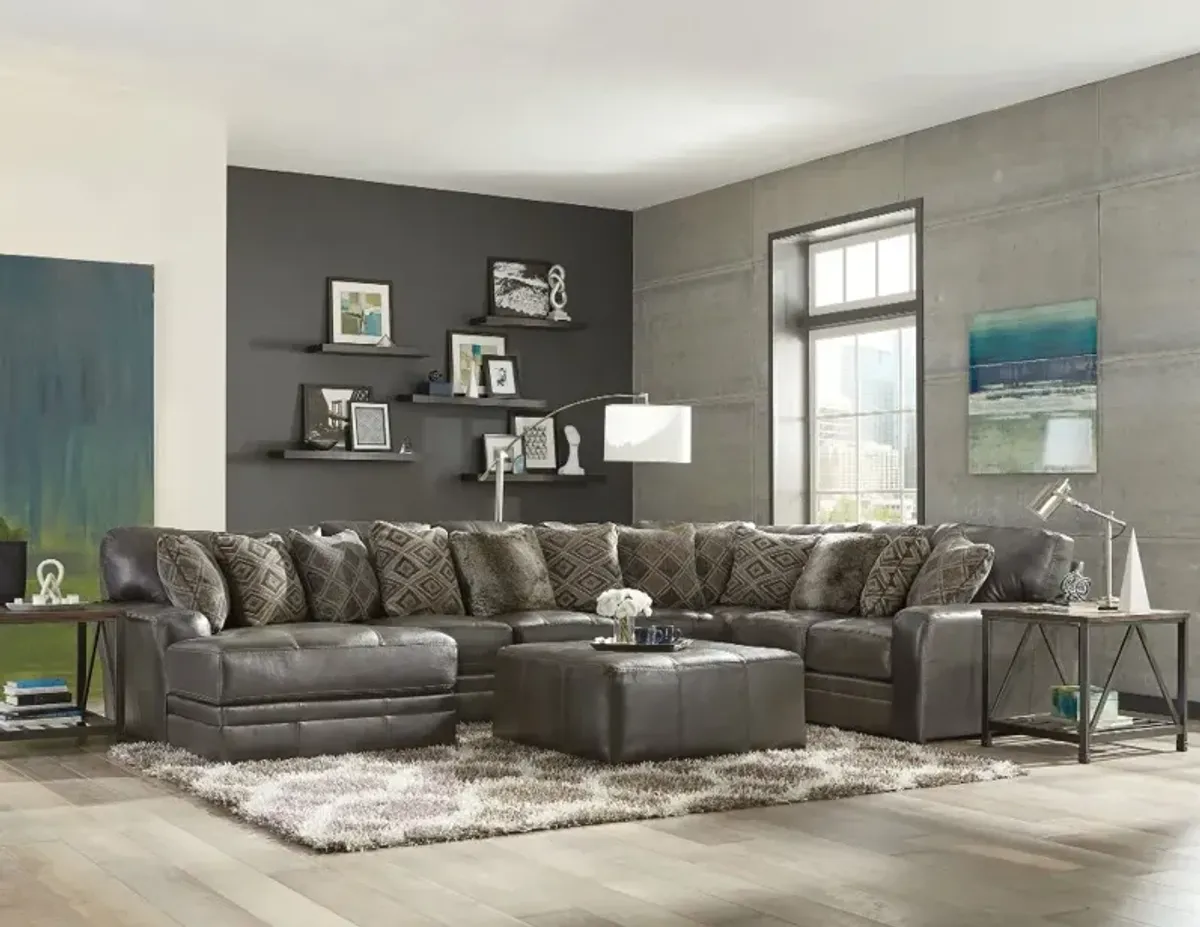 Denali Steel Gray 5 Piece Sectional