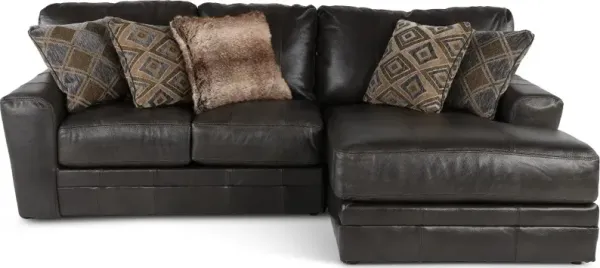 Denali Steel Gray 2 Piece Chaise Sectional