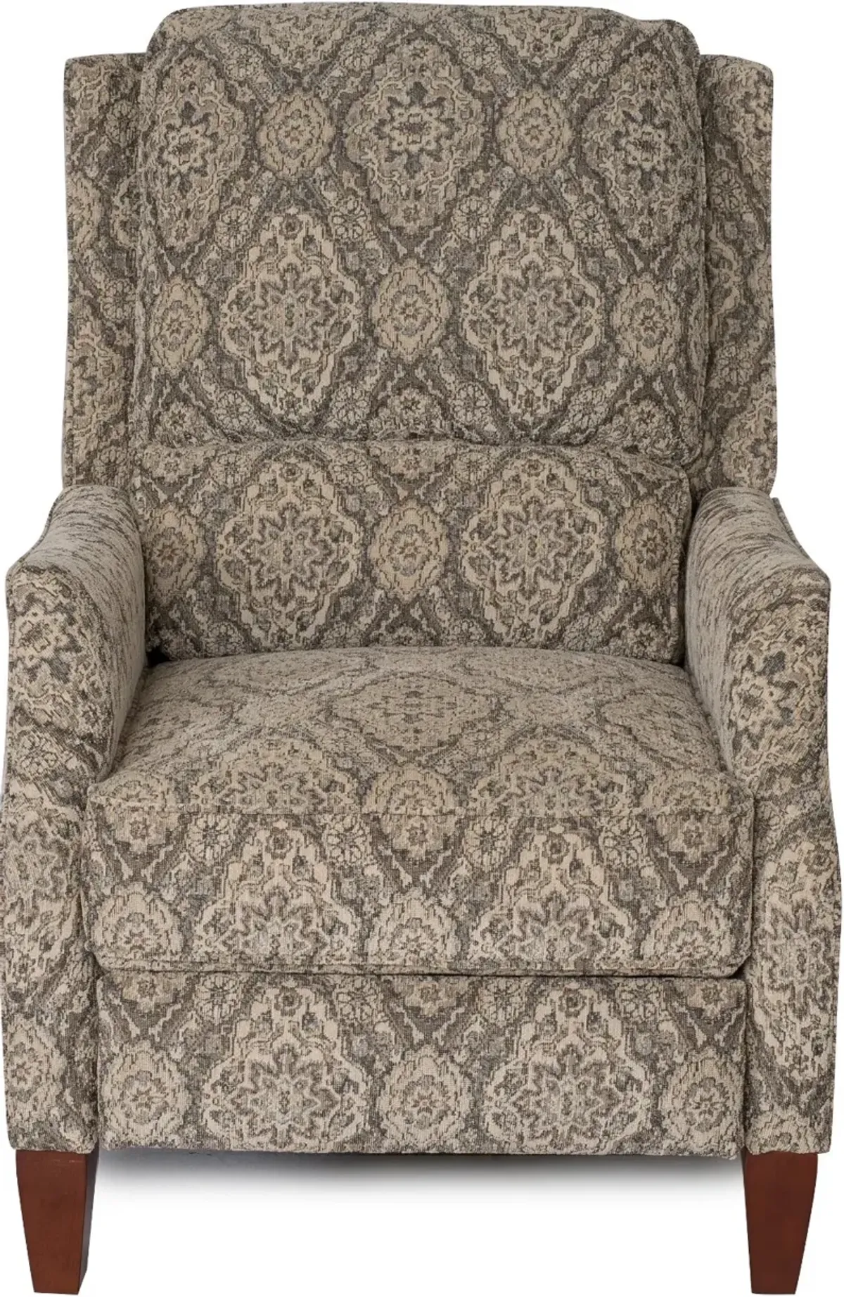 Sandlewood Beige High-Leg Pushback Recliner