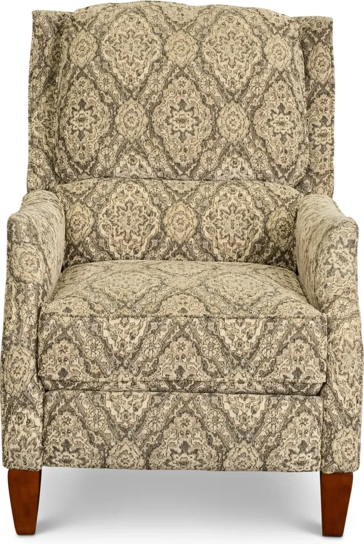 Sandlewood Beige High-Leg Pushback Recliner