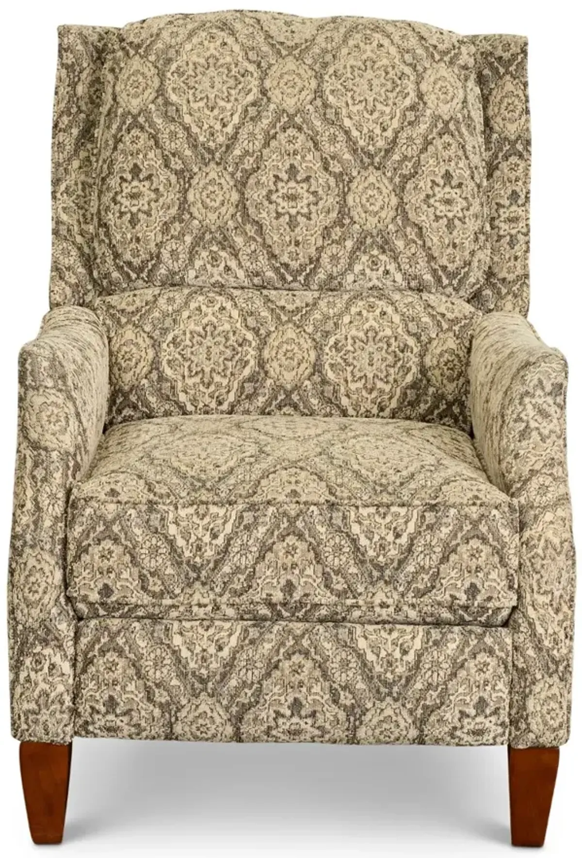 Sandlewood Beige High-Leg Pushback Recliner