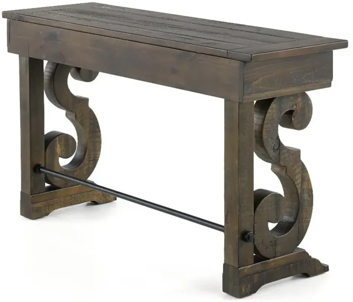 Ballamy Weathered Pine Console Table