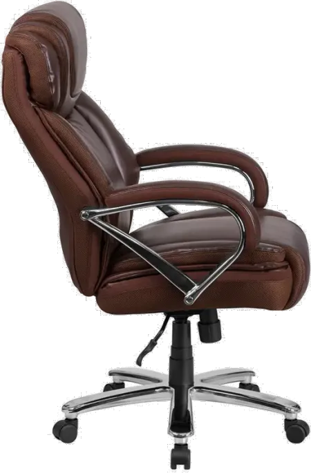 Big and Tall Executive Office Chair - Brown
