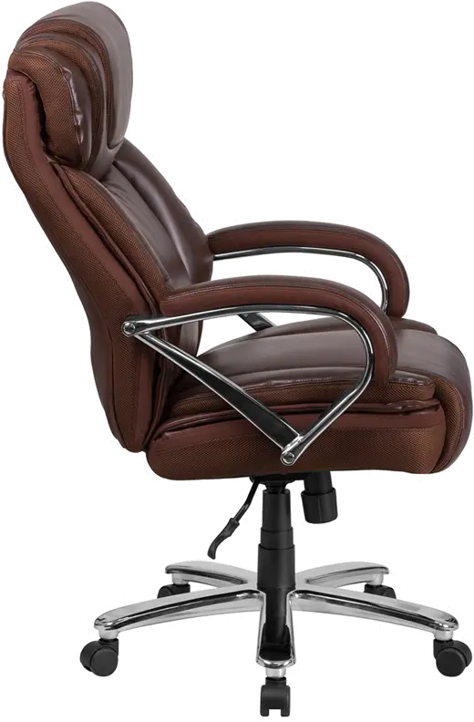 Big and Tall Executive Office Chair - Brown