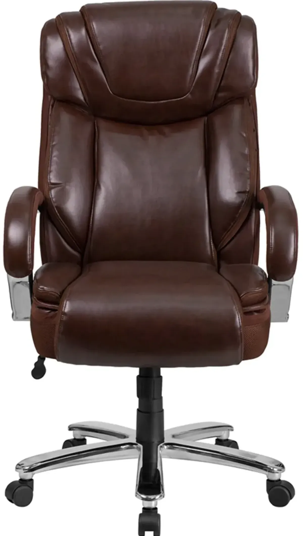 Big and Tall Executive Office Chair - Brown