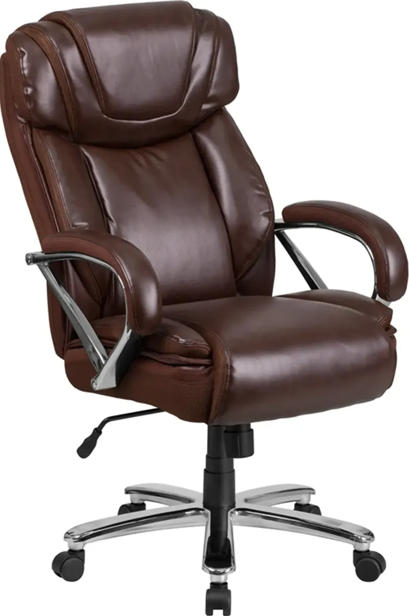 Big and Tall Executive Office Chair - Brown