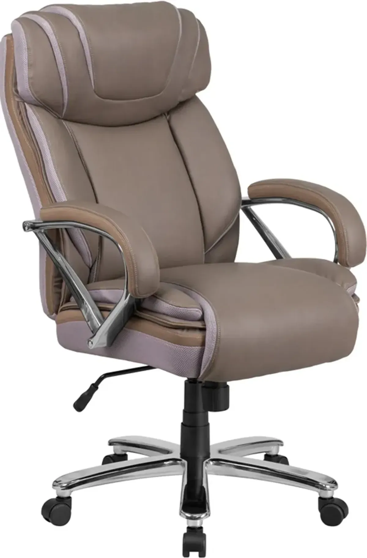 Big and Tall Executive Office Chair - Taupe