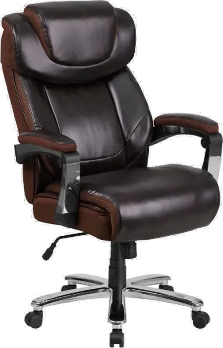 Brown Executive Office Chair - Big & Tall