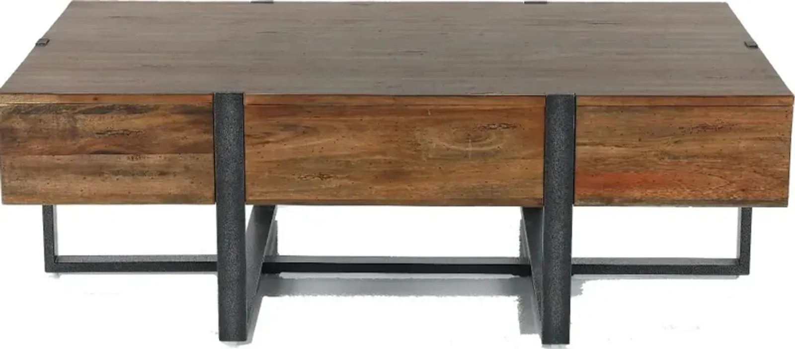 Prescott Rustic Honey Brown Coffee Table