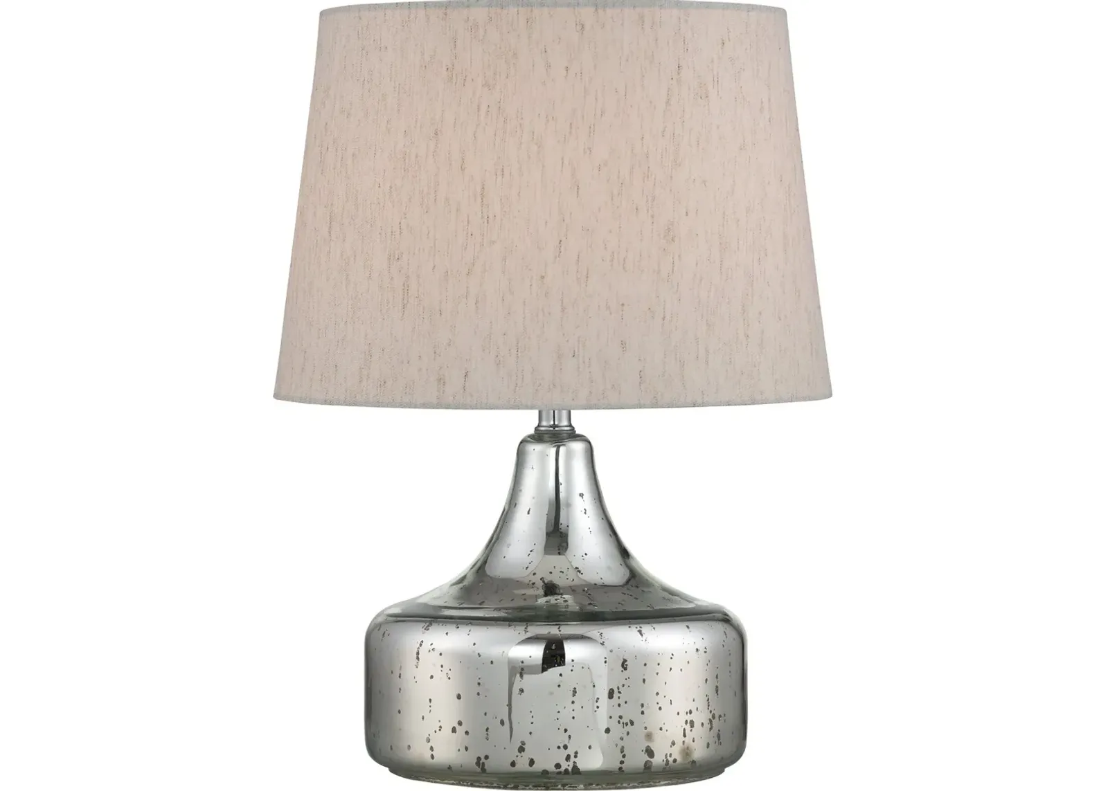 Silas Chrome Glass Table Lamp