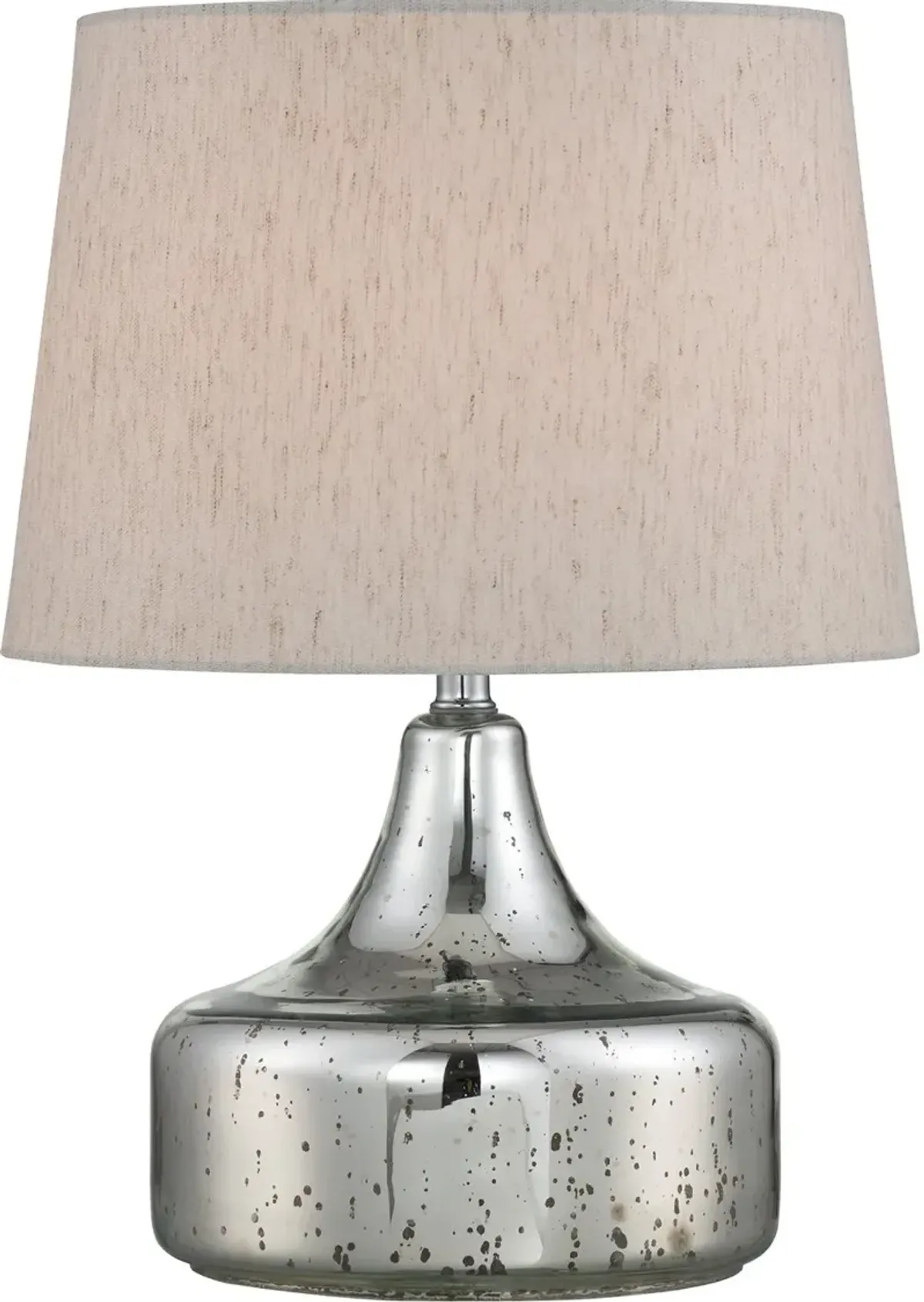 Silas Chrome Glass Table Lamp