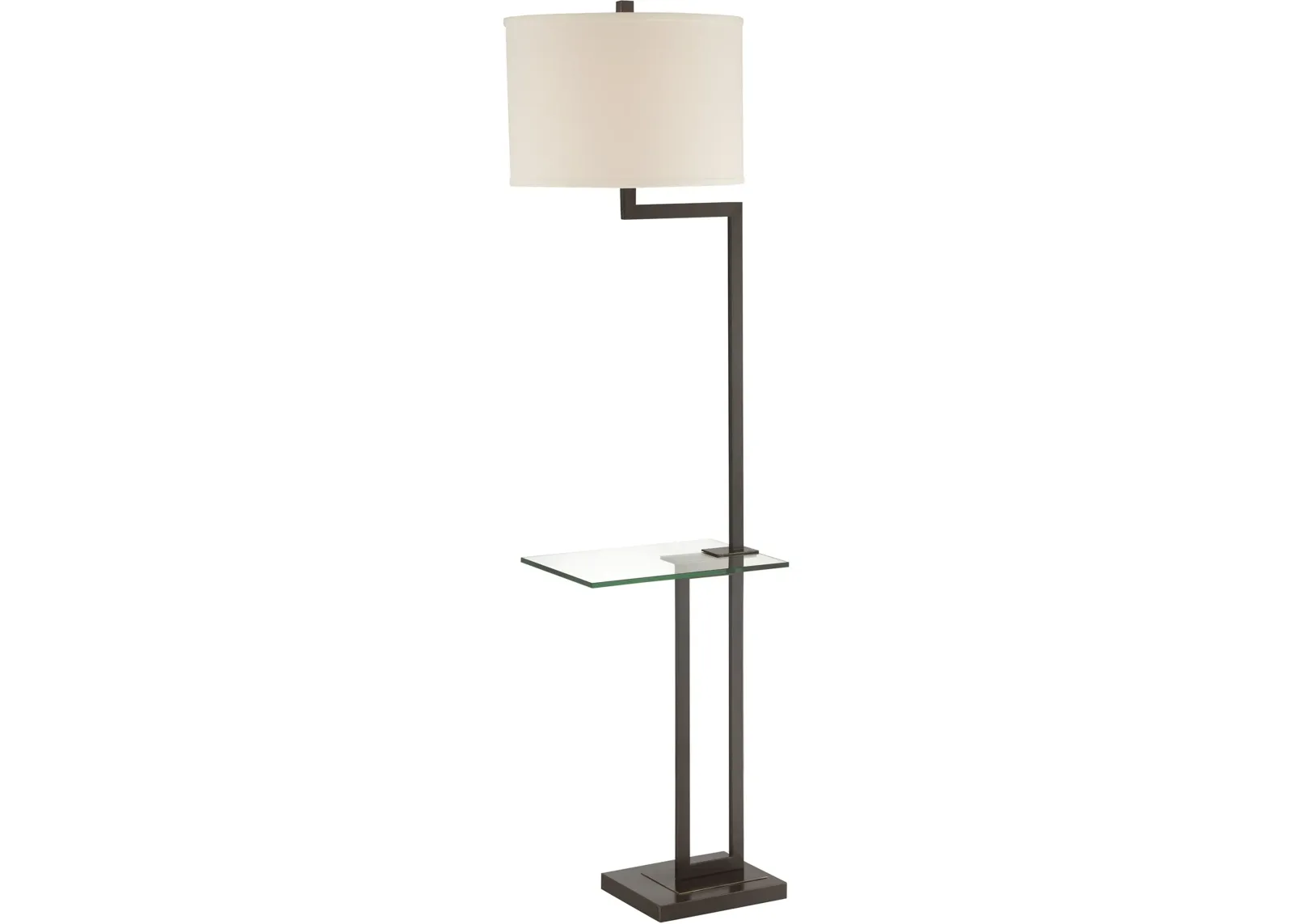 Rudko Floor Table Lamp with Glass Tray Table