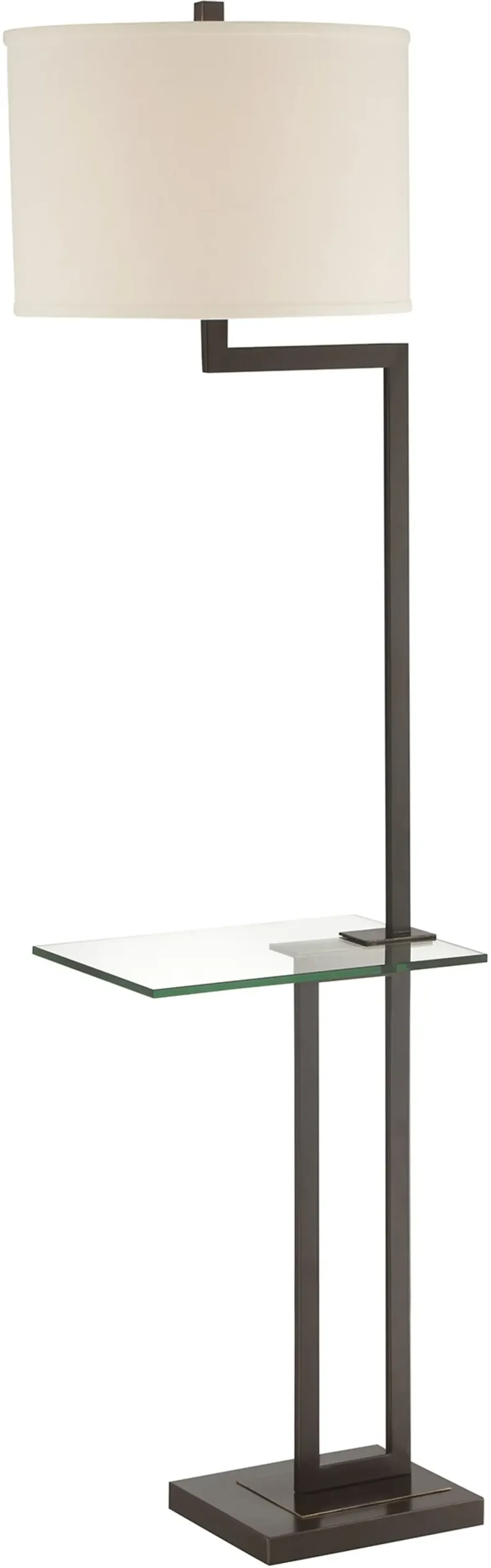 Rudko Floor Table Lamp with Glass Tray Table