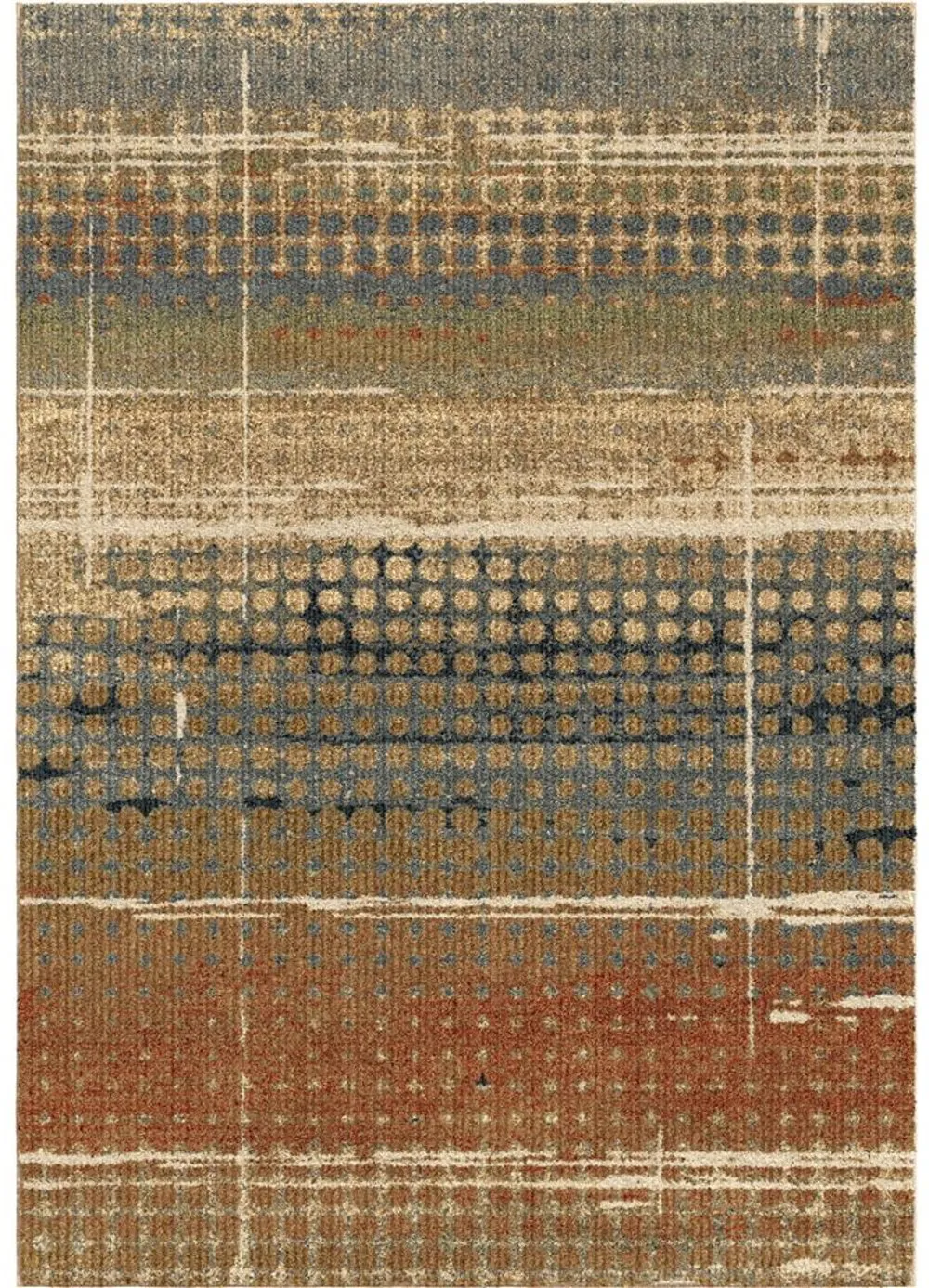 Next-Generation 5 x 8 Delgado Multi-Colored Area Rug