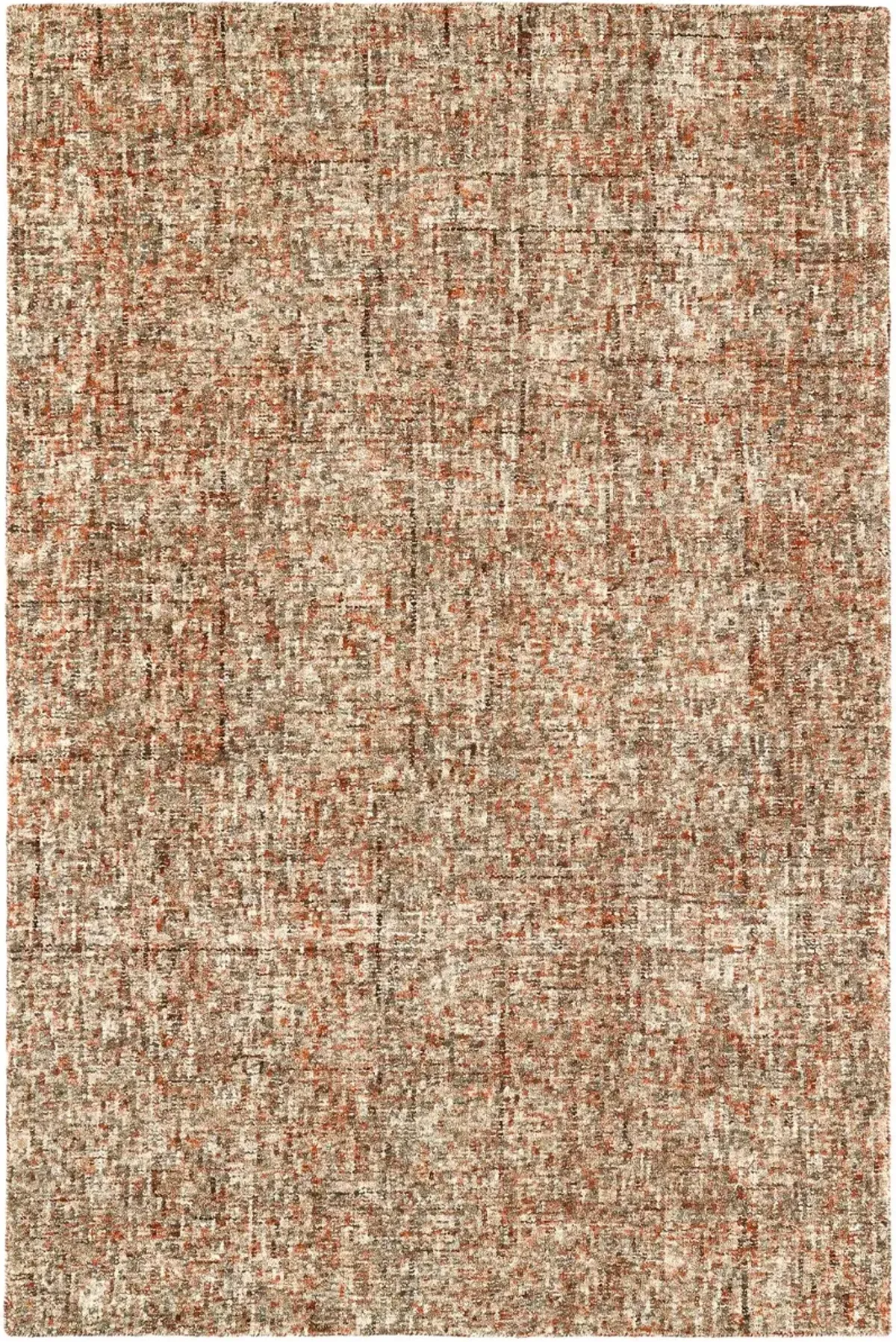 Calisa 5 x 8 Kaleidoscope Rust Area Rug