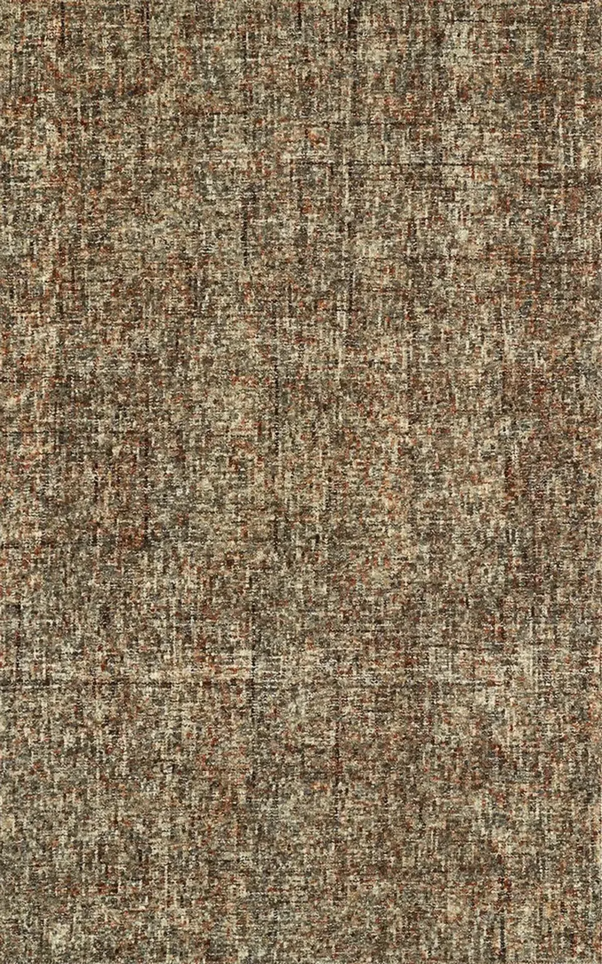 Calisa 5 x 8 Kaleidoscope Rust Area Rug