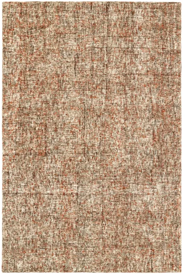 Calisa 8 x 10 Kaleidoscope Rust Area Rug