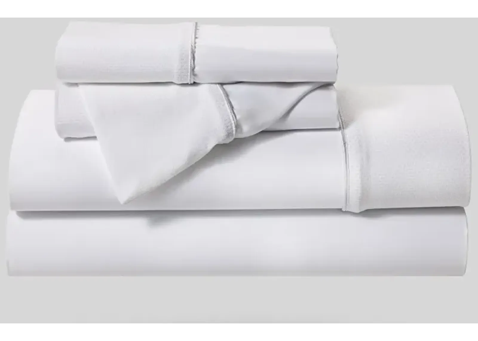 Bedgear White Hyper Cotton Queen Bed Sheets