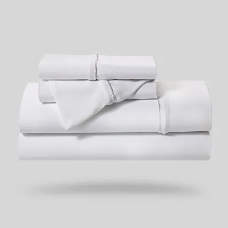 Bedgear White Hyper Cotton King Bed Sheets