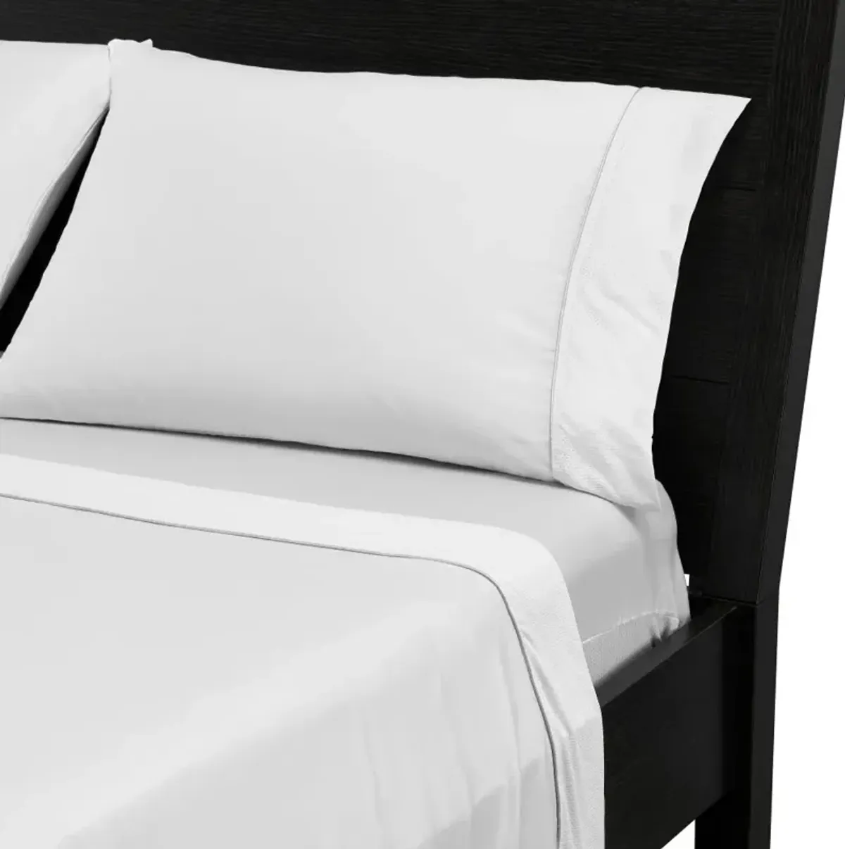 BedGear White Hyper Cotton Split King Bed Sheets