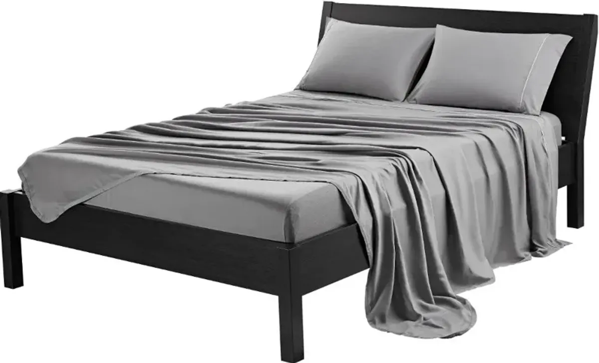 Bedgear Gray Hyper Cotton Cal-King Bed Sheets