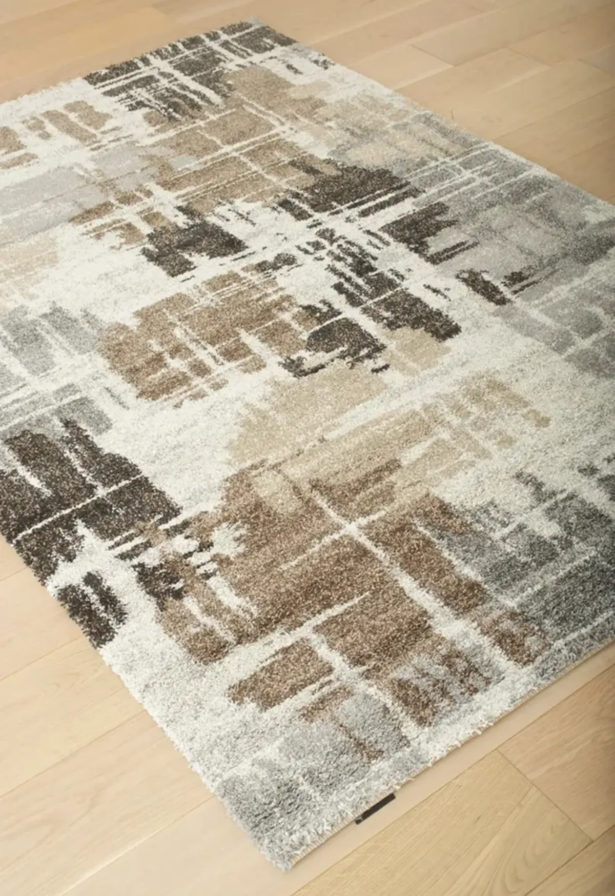 Granada 5 x 8 Brown, Ivory, and Gray Area Rug