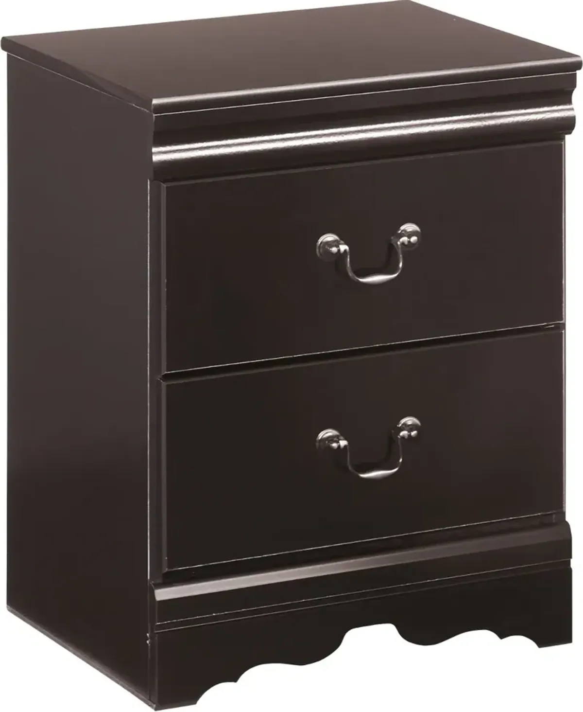 Huey Vineyard Black Nightstand