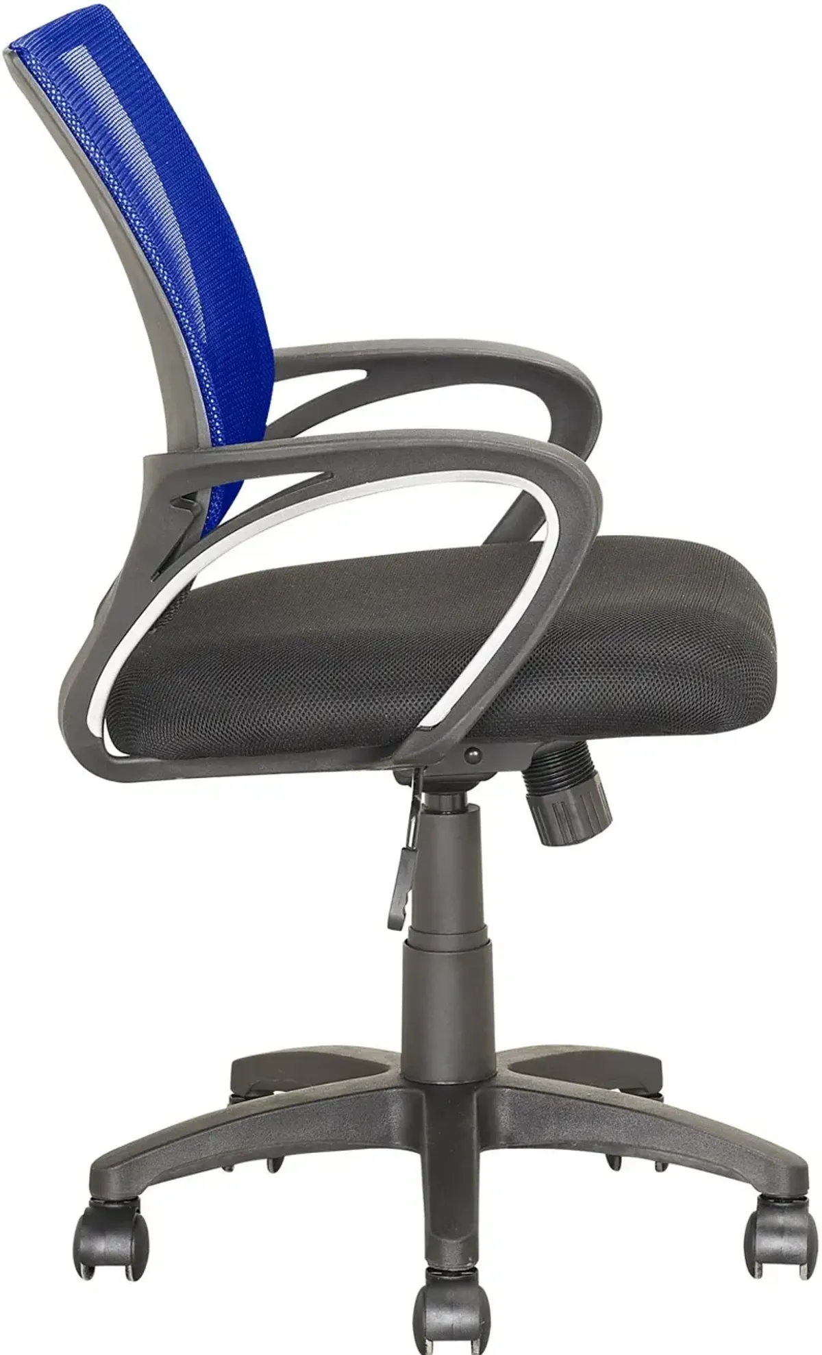 Workspace Navy Blue and Black Mesh Office Chair