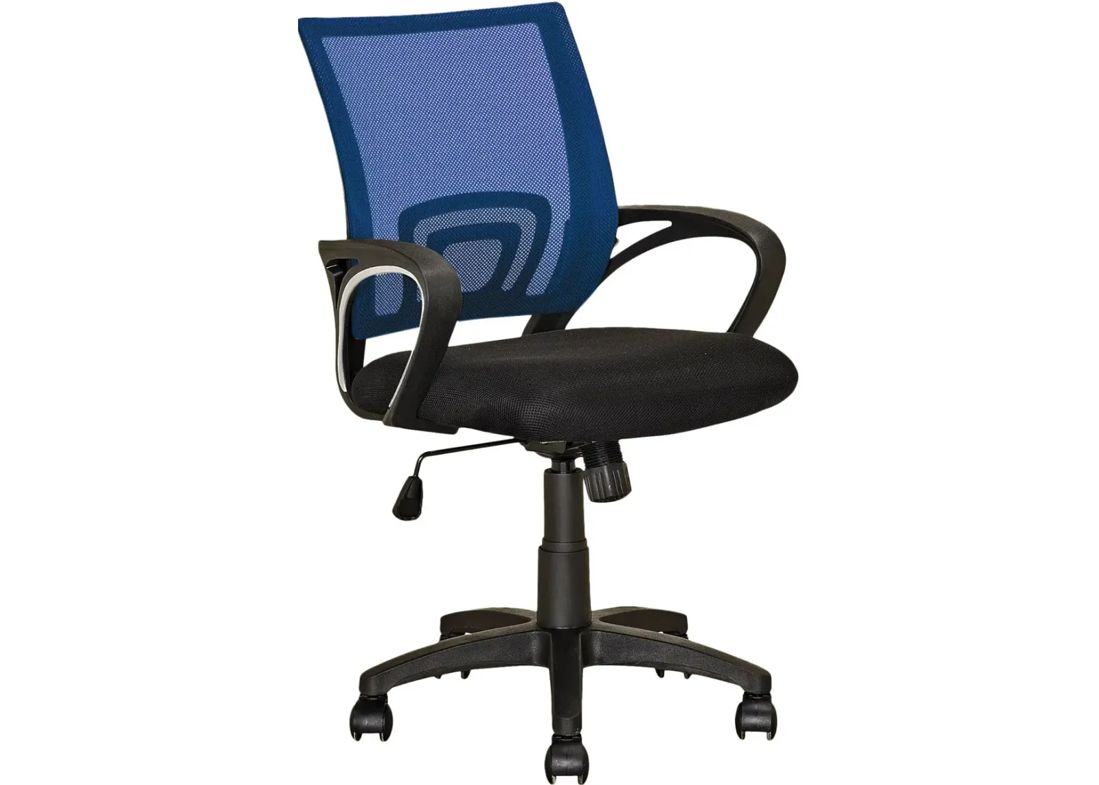 Workspace Navy Blue and Black Mesh Office Chair