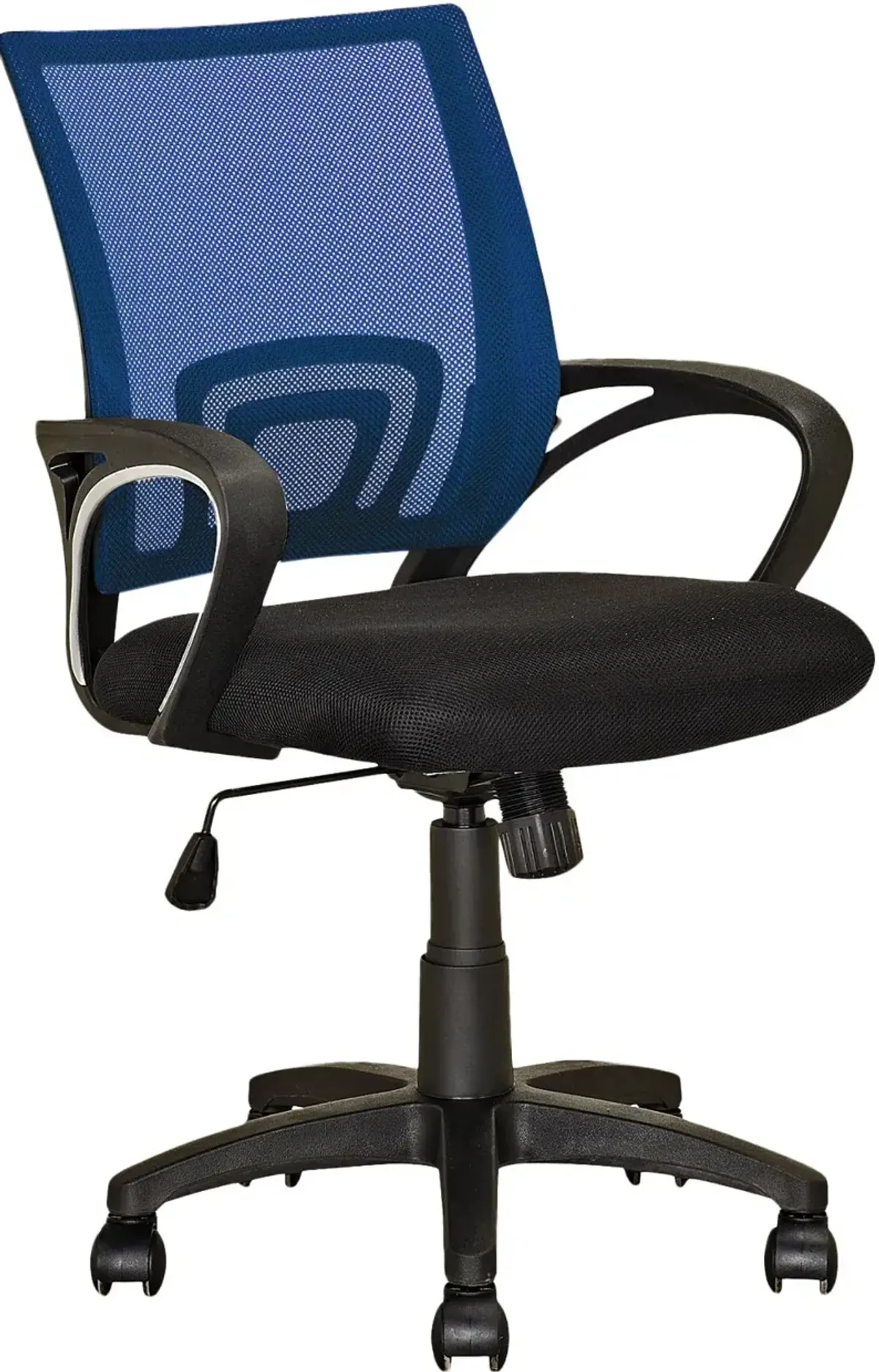 Workspace Navy Blue and Black Mesh Office Chair