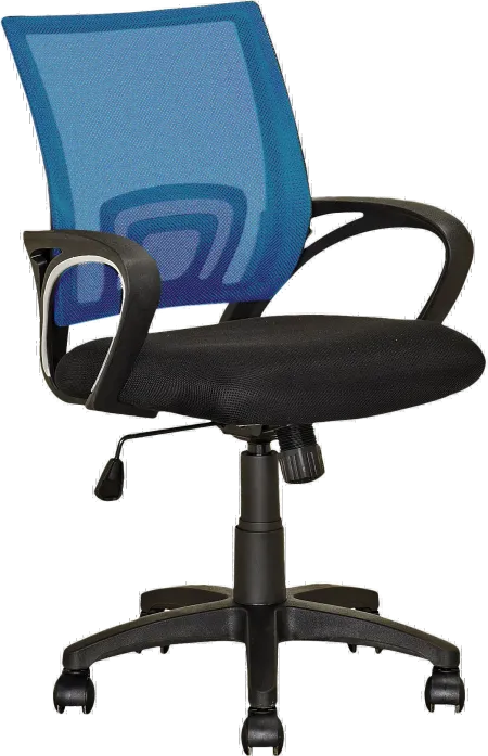 Workspace Blue and Black Mesh Office Chair