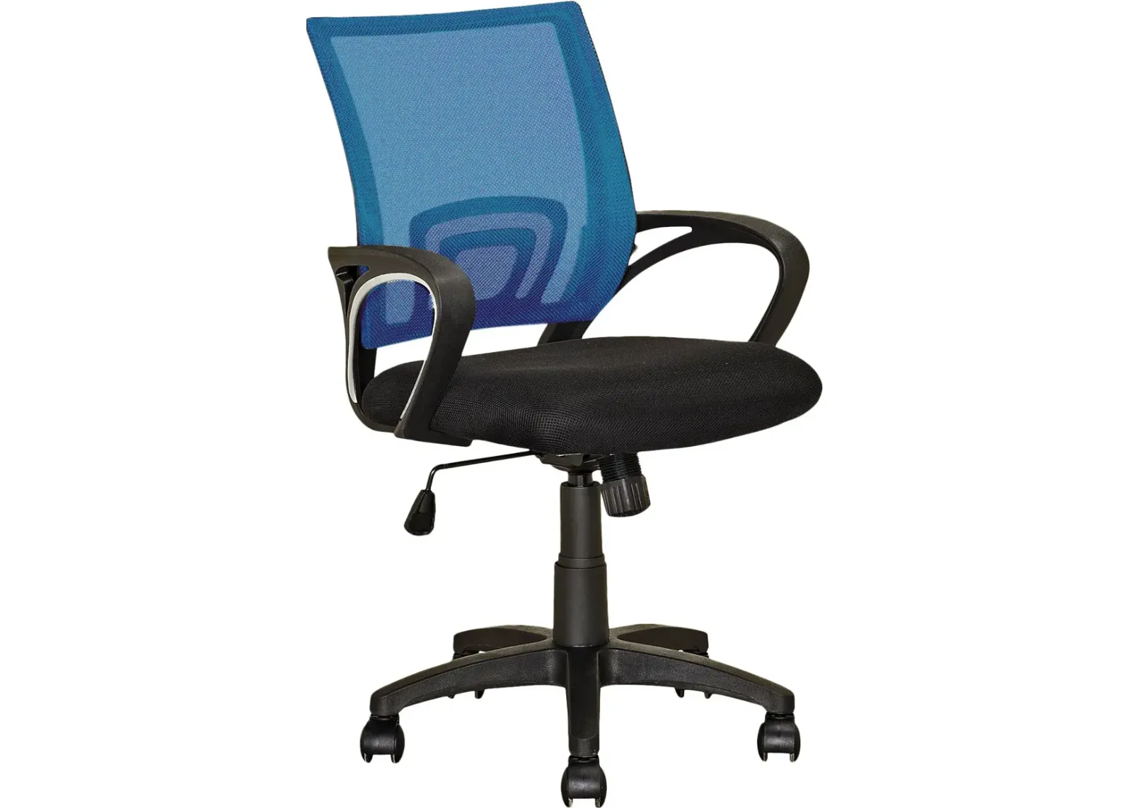 Workspace Blue and Black Mesh Office Chair