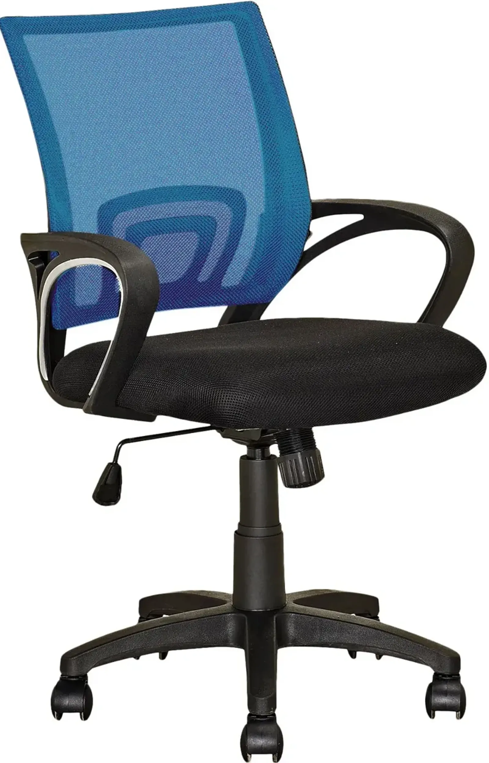 Workspace Blue and Black Mesh Office Chair