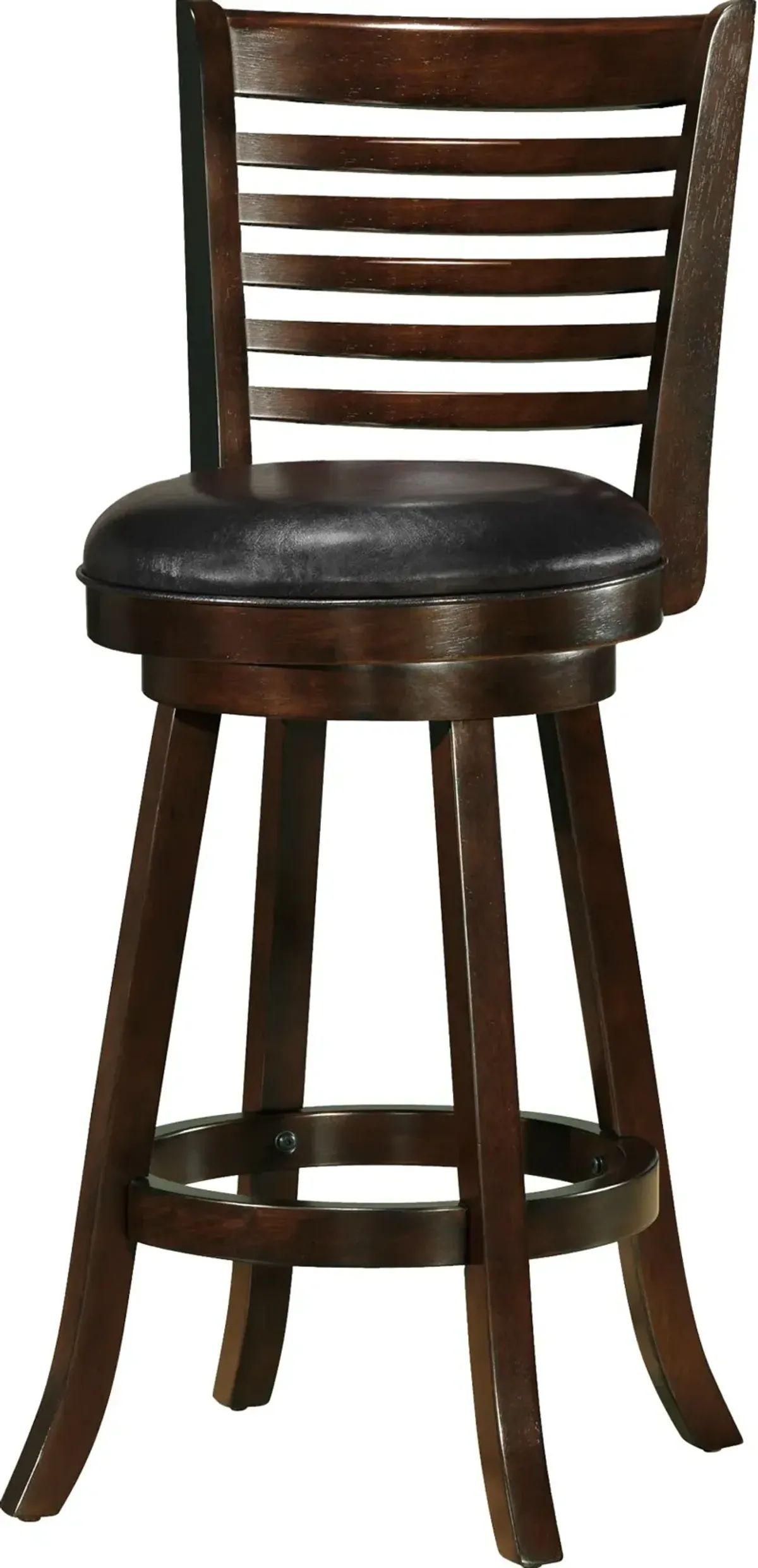 Woodgrove Cappuccino and Black Bar Stool, Set of 2