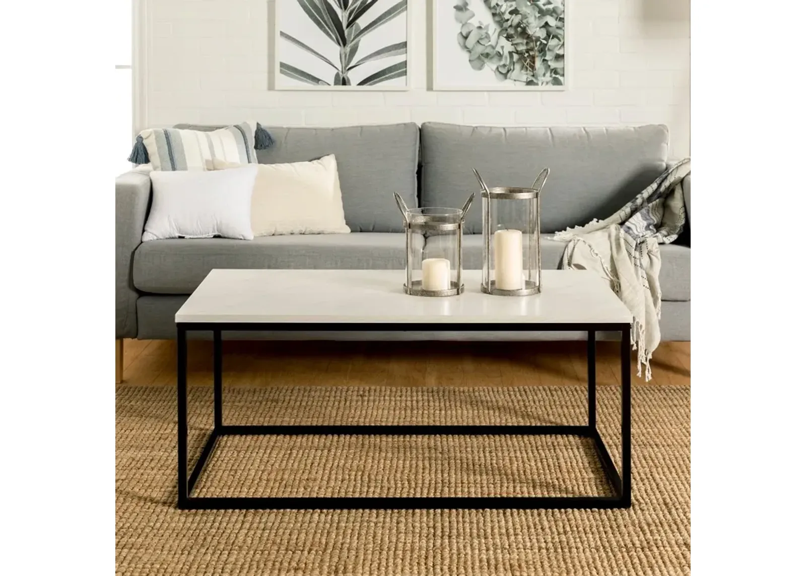 Modern 42 inch Coffee Table - Walker Edison