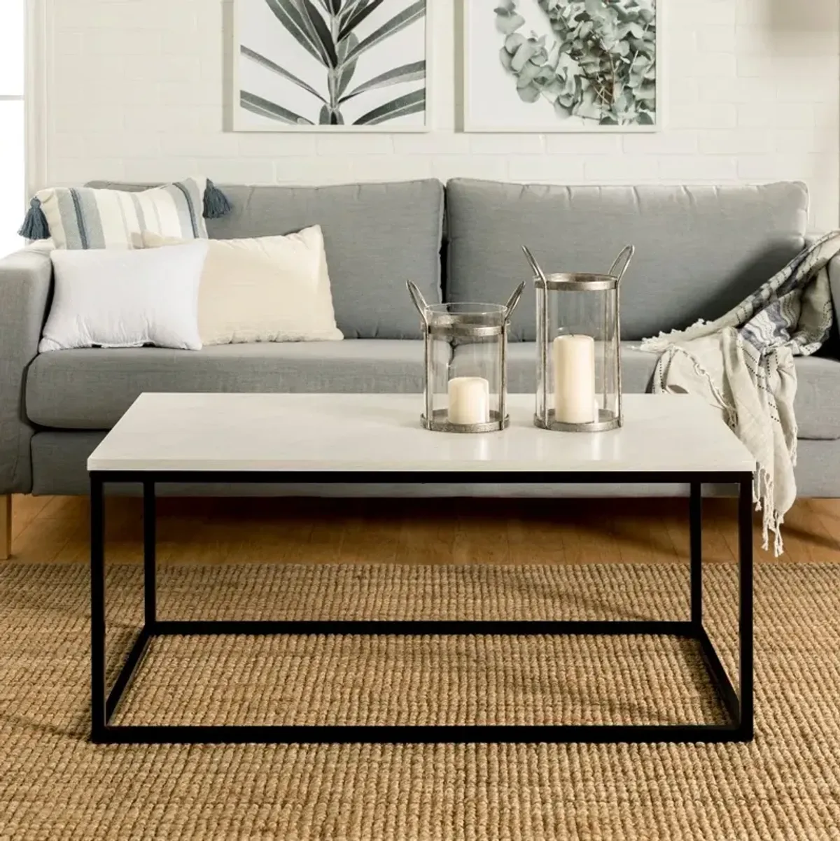 Modern 42 inch Coffee Table - Walker Edison