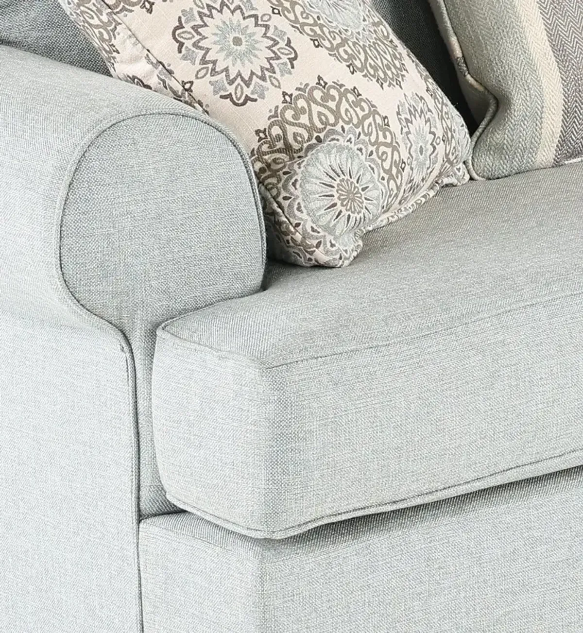 Alison Blue-Gray Loveseat