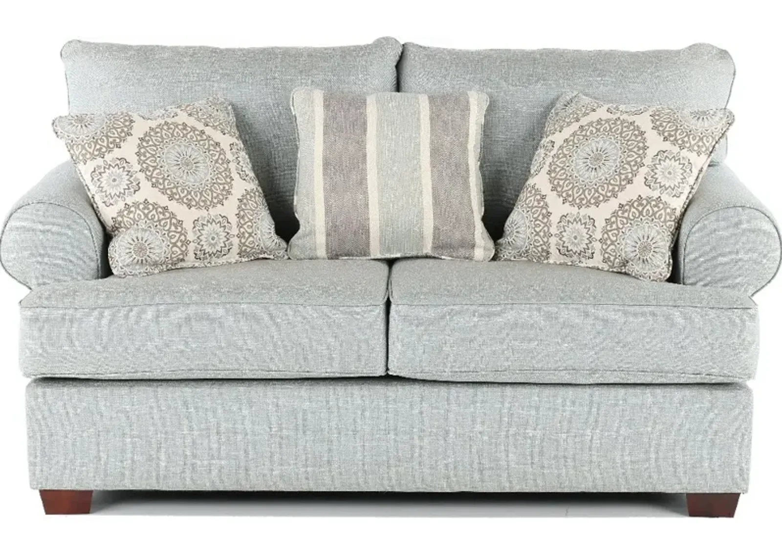 Alison Blue-Gray Loveseat