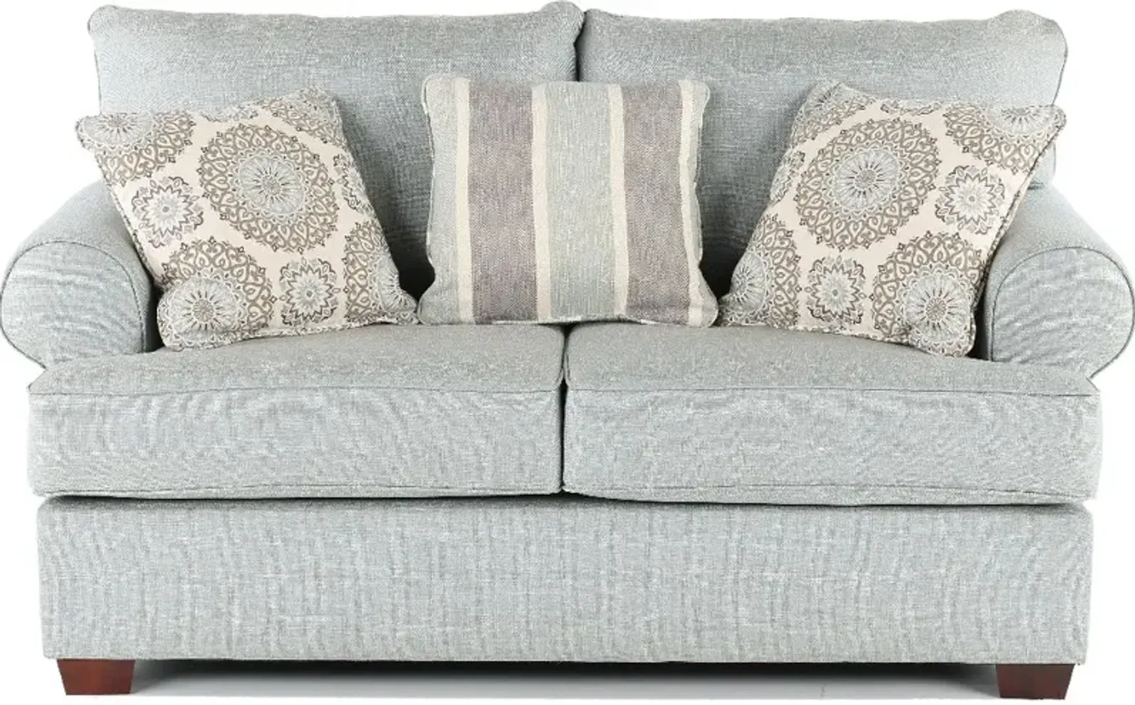 Alison Blue-Gray Loveseat