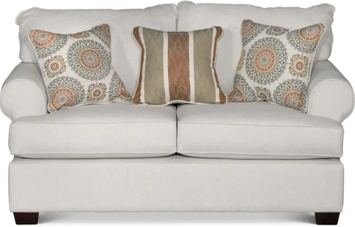 Alison Linen Loveseat