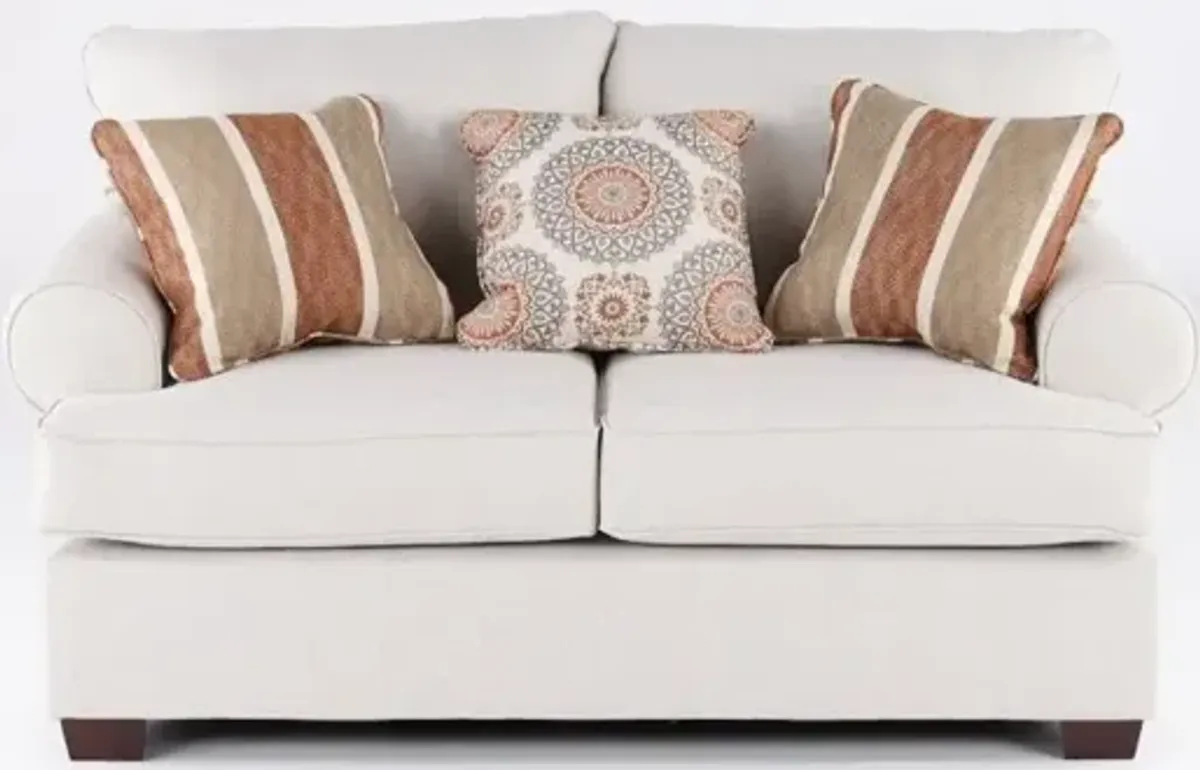 Alison Linen Loveseat