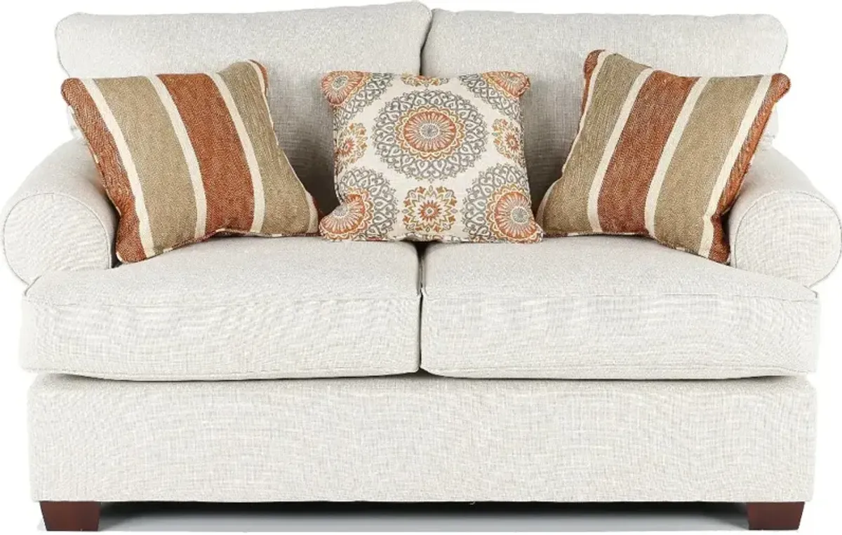 Alison Linen Loveseat