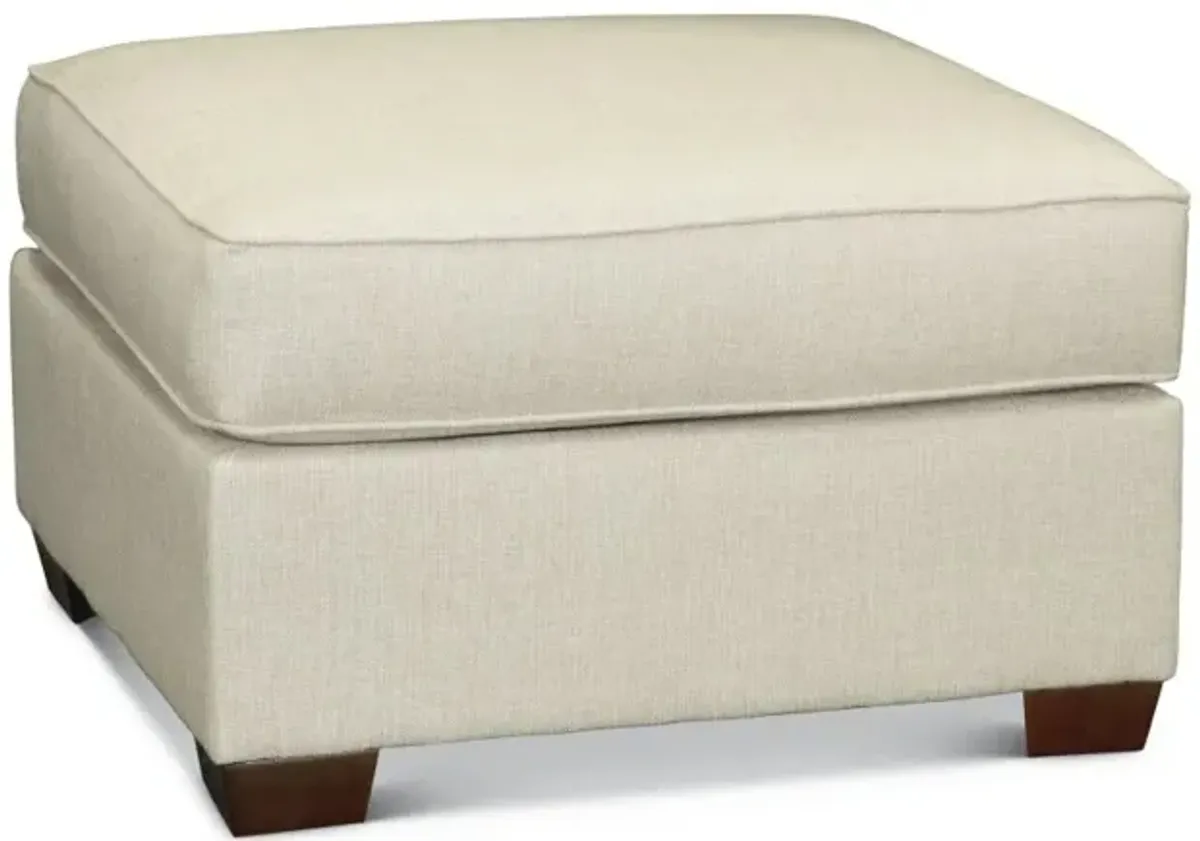 Alison Linen Ottoman