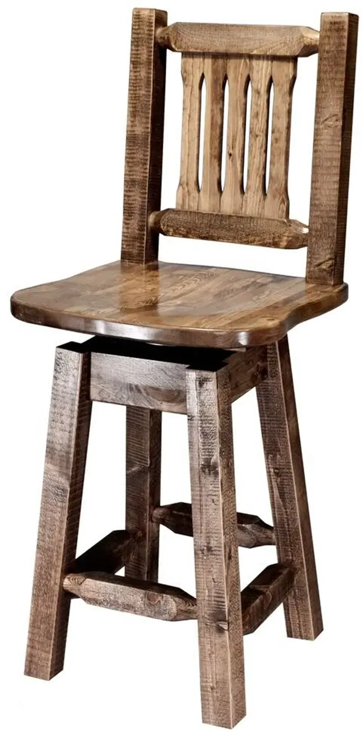 Homestead Counter Height Swivel Bar Stool