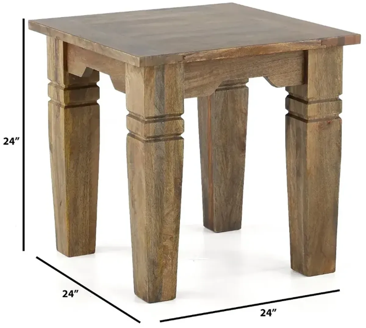 Hamilton Reclaimed Mango End Table